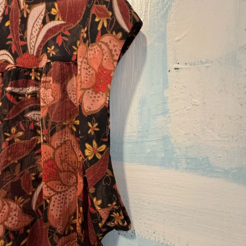 DR2 Sheer flowy blouse. Nordstrom - Picture 4 of 8